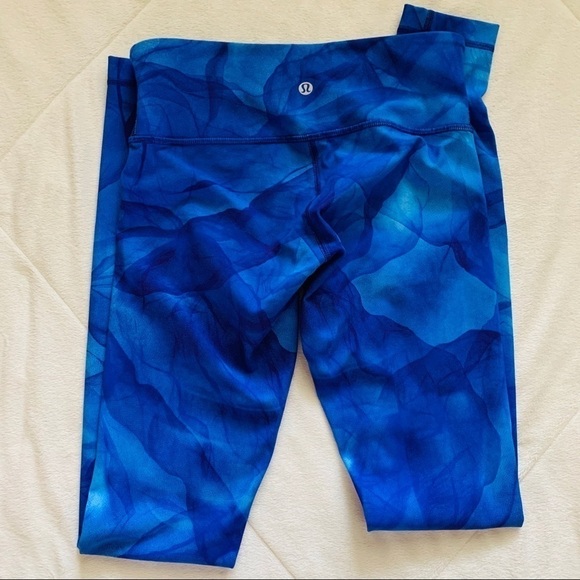 Lululemon | Wunder Under lll Leggings | Midnight Tulle Multi | Size 4 - Picture 4 of 6